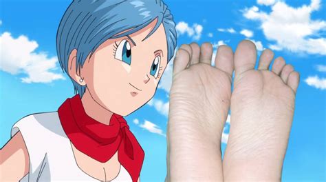 dbz bulma feet